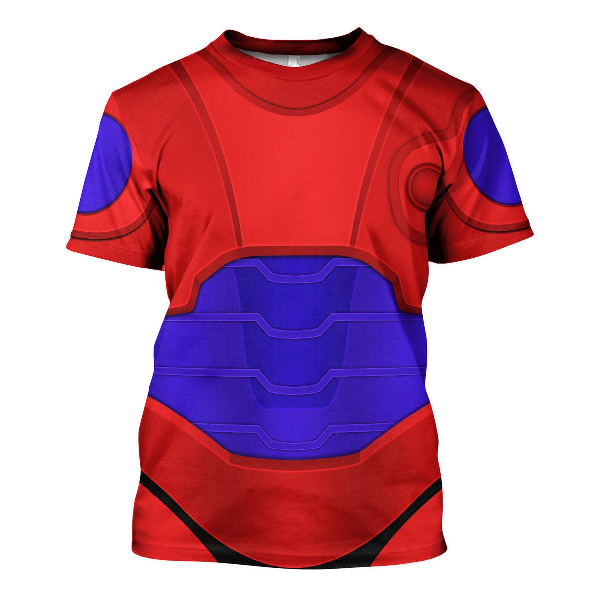 Gearhomie Baymax Super Armor Cosplay Costume Hoodie Sweatshirt T-Shirt Sweatpants - Gearhomie.com