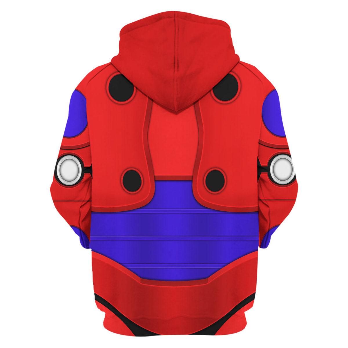 Gearhomie Baymax Super Armor Cosplay Costume Hoodie Sweatshirt T-Shirt Sweatpants - Gearhomie.com