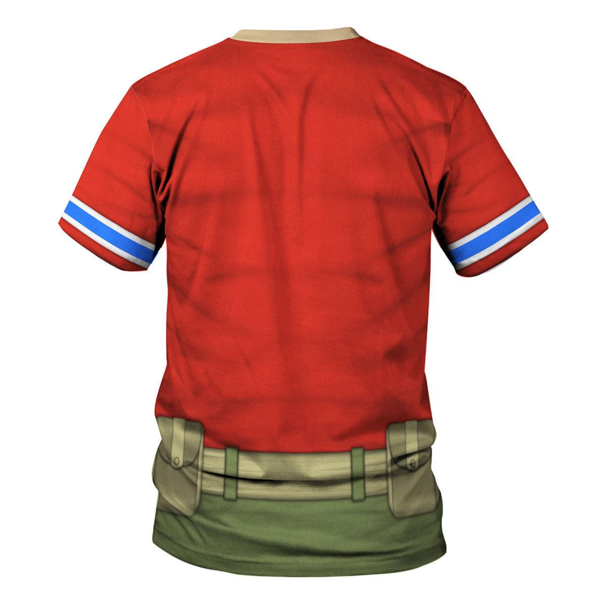 Gearhomie Bazooka Costumes Hoodie Sweatshirt T-Shirt - DucG