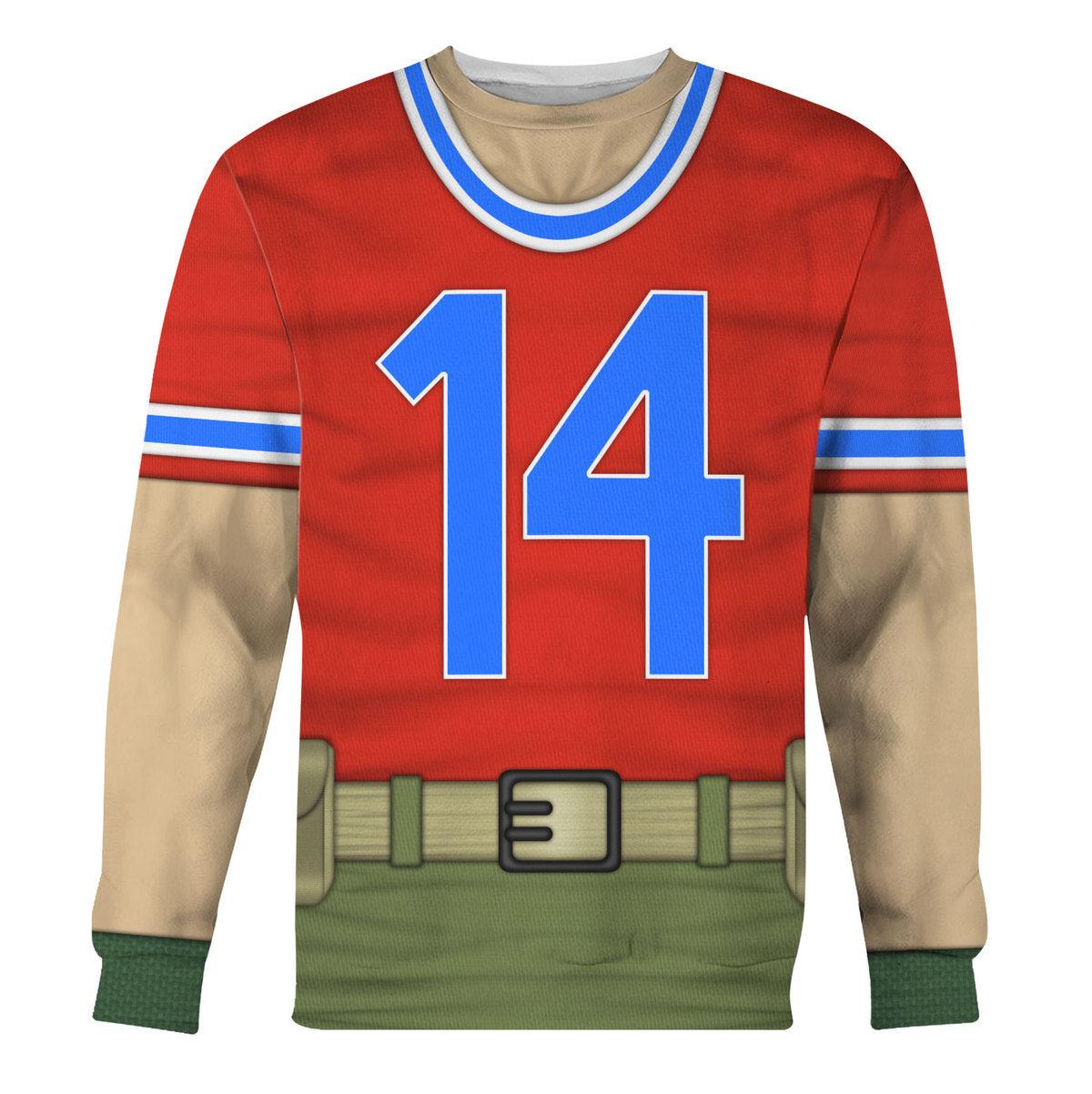 Gearhomie Bazooka Costumes Hoodie Sweatshirt T-Shirt - DucG