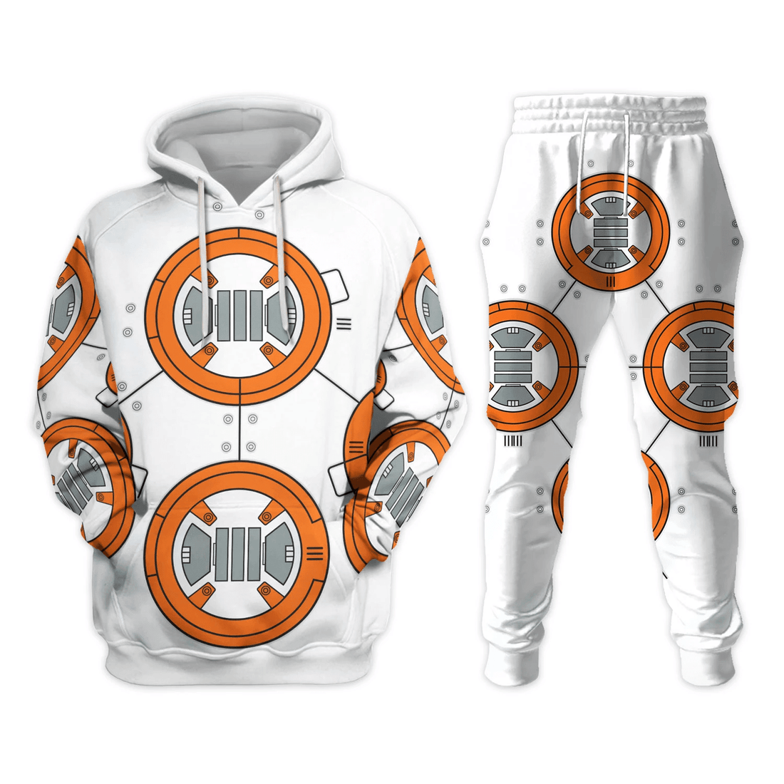  CustomsPig BB 8 Robot Costume Hoodie Sweatshirt T-Shirt Sweatpants -  CustomsPig.com