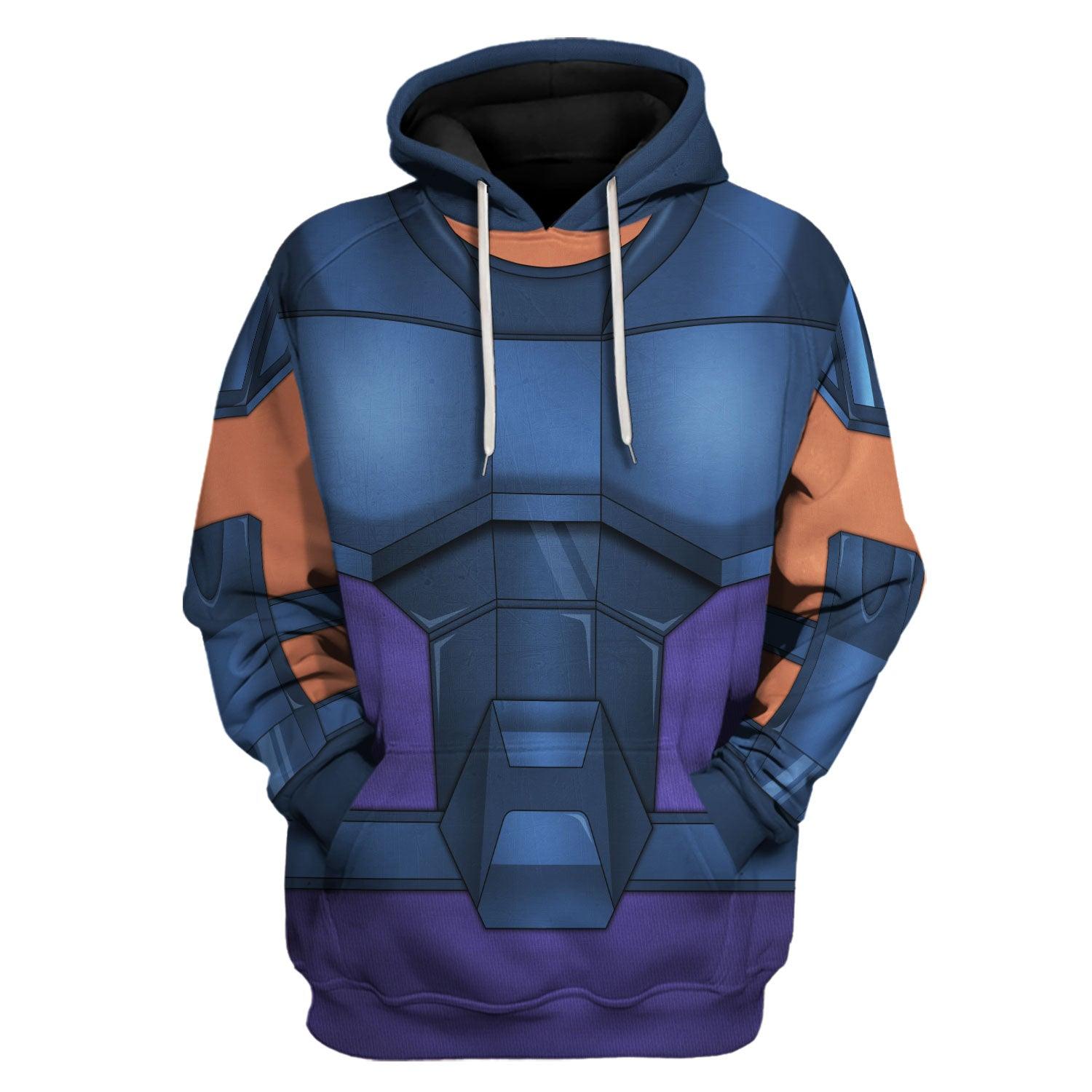 CustomsPig Bear Geki Saint Seiya Costume Hoodie Sweatshirt T-Shirt Tracksuit - DucG
