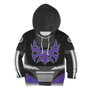 Gearhomie Black Hot Rodimus Kid Costume Cosplay Hoodie Sweatshirt T-Shirt - Gearhomie.com