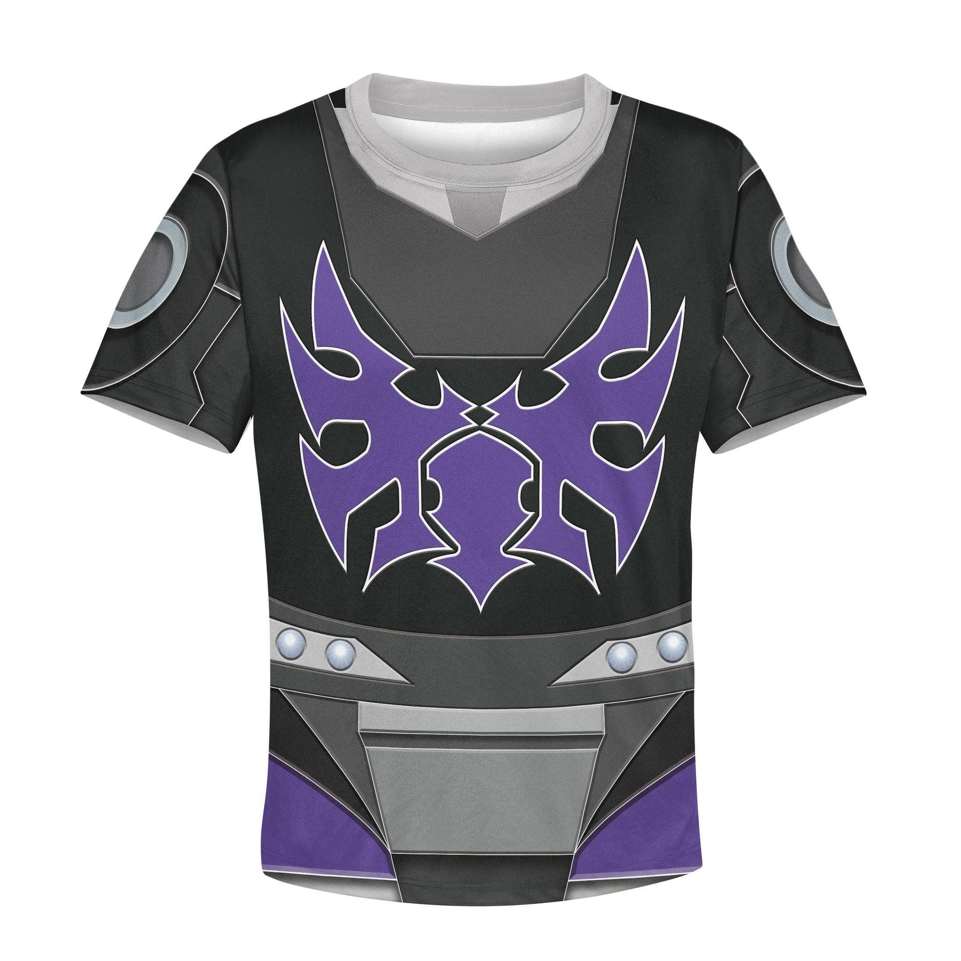 Gearhomie Black Hot Rodimus Kid Costume Cosplay Hoodie Sweatshirt T-Shirt - Gearhomie.com