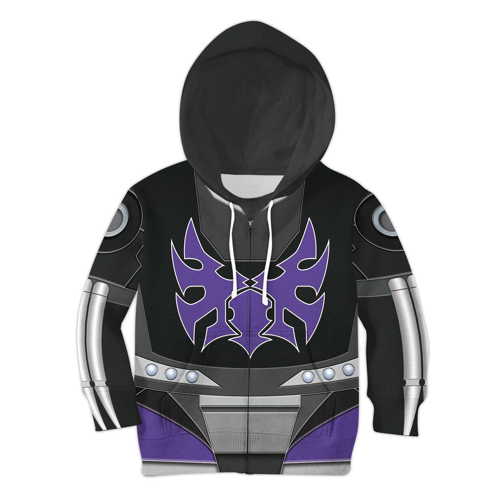 Gearhomie Black Hot Rodimus Kid Costume Cosplay Hoodie Sweatshirt T-Shirt - Gearhomie.com