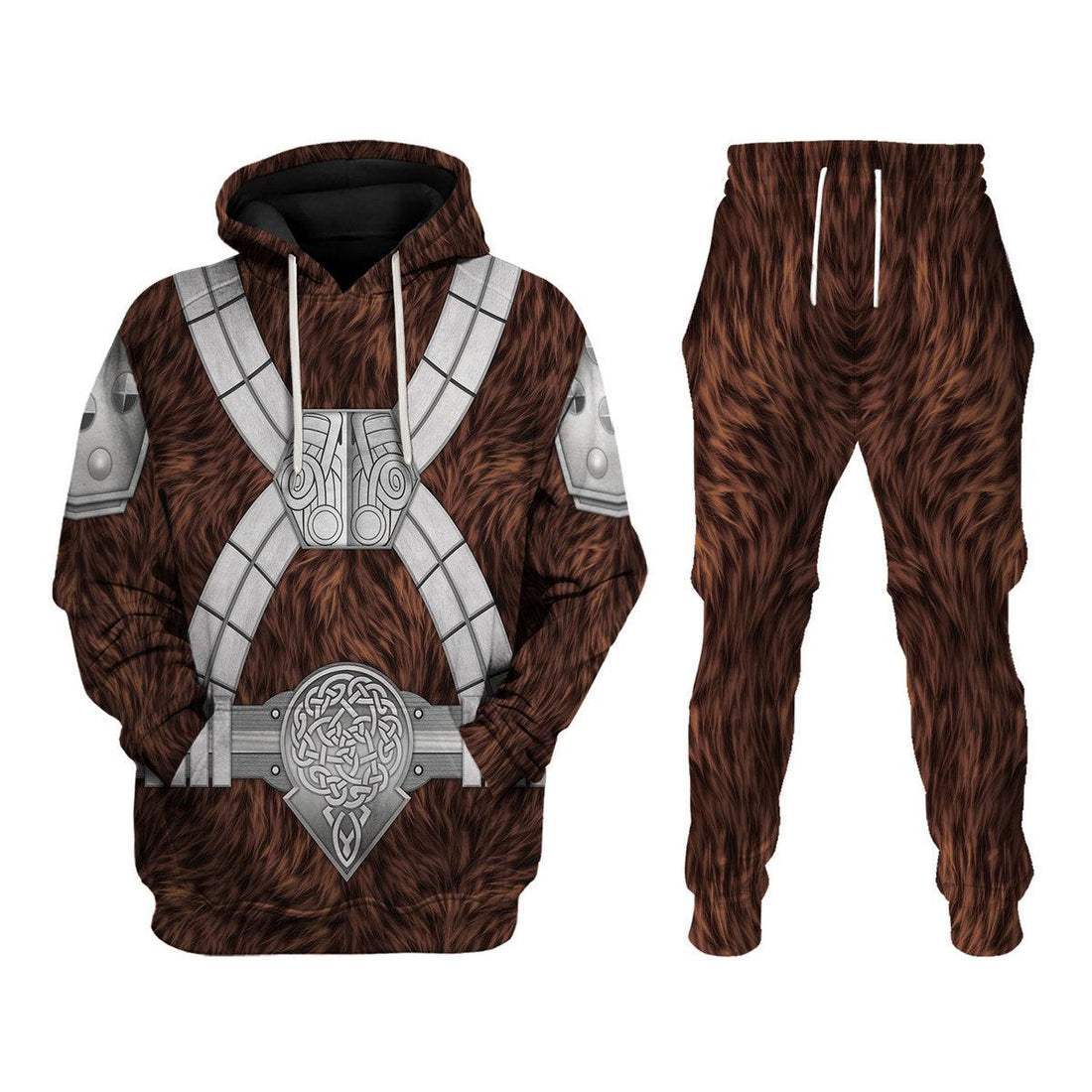 Gearhomie Black Krrsantan, Brown Costume Hoodie Sweatshirt T-Shirt Sweatpants - Gearhomie.com