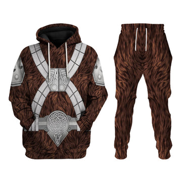 Gearhomie Black Krrsantan, Brown Costume Hoodie Sweatshirt T-Shirt Sweatpants - Gearhomie.com
