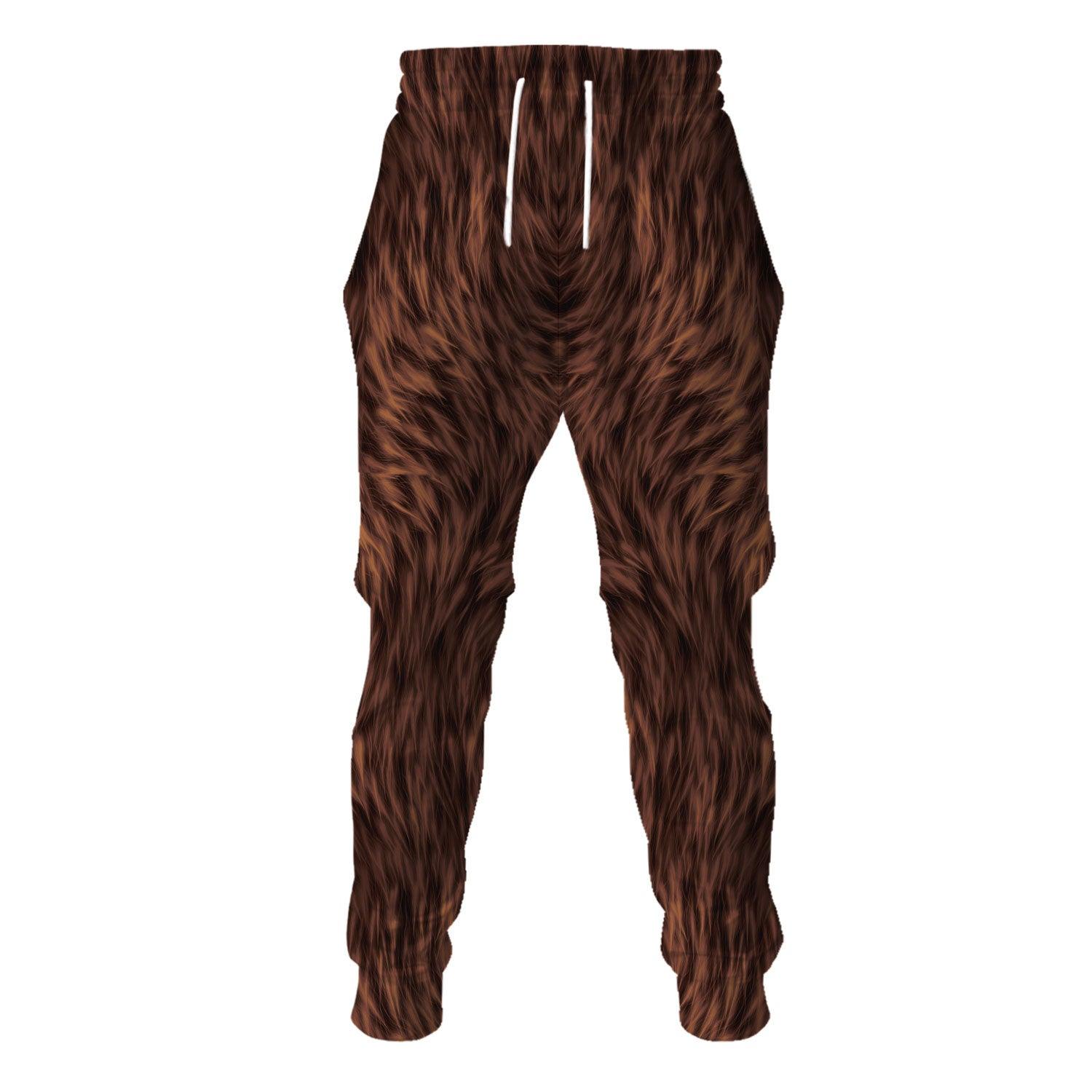 Gearhomie Black Krrsantan, Brown Costume Hoodie Sweatshirt T-Shirt Sweatpants - Gearhomie.com