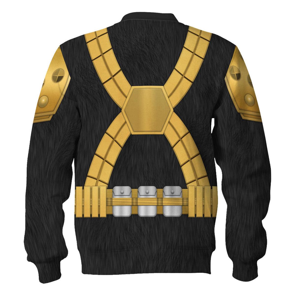 Gearhomie Black Krrsantan Costume Hoodie Sweatshirt T-Shirt Sweatpants - Gearhomie.com