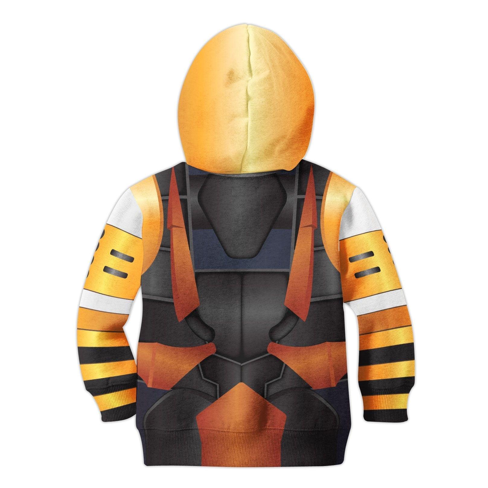 Gearhomie Blackarachnia Beast Wars Kid Costume Cosplay Hoodie Sweatshirt T-Shirt - Gearhomie.com