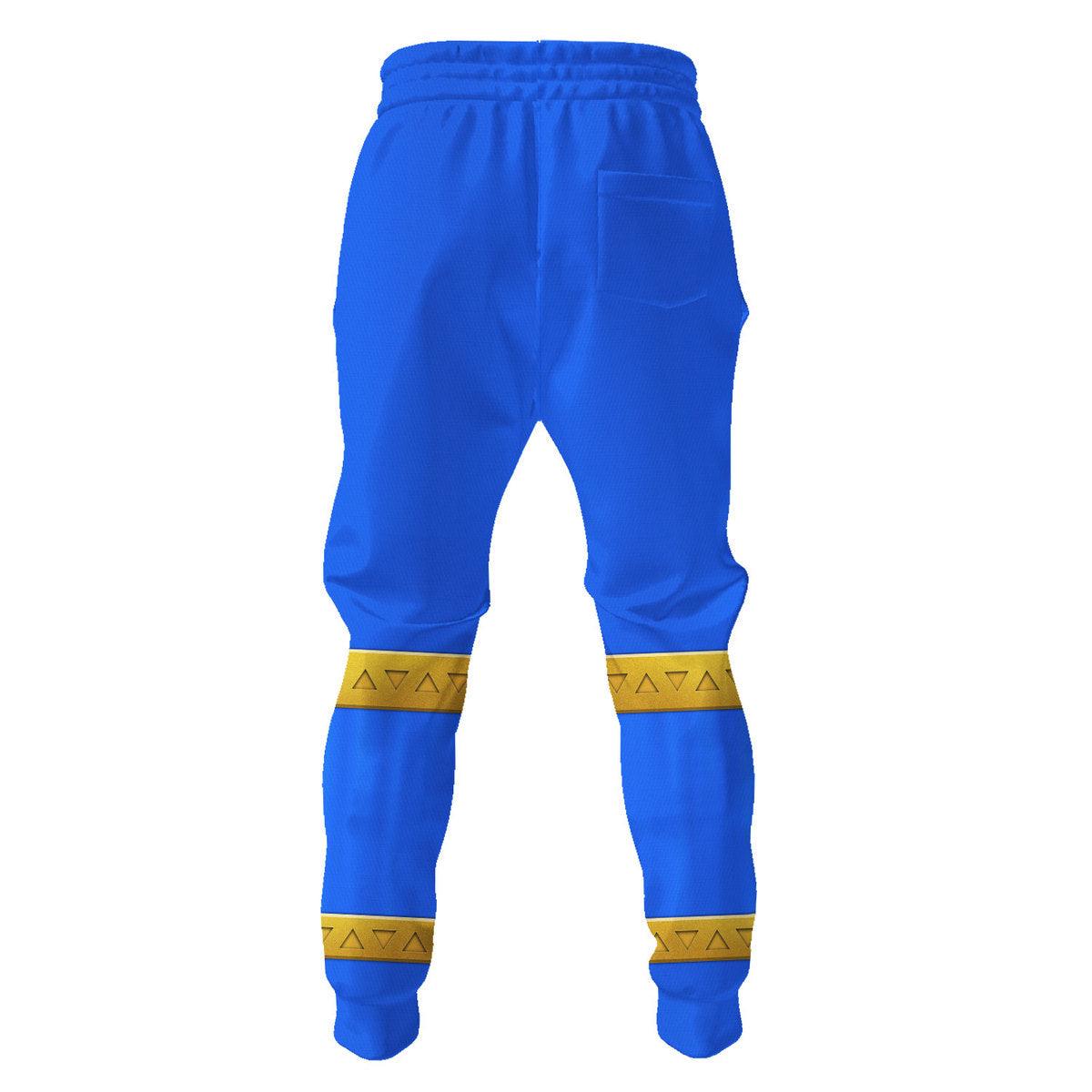 CustomsPig Blue Ollie Ranger Dino Fury Hoodies Sweatshirt T-Shirt Zip Hoodies Sweatpants - CustomsPig.com