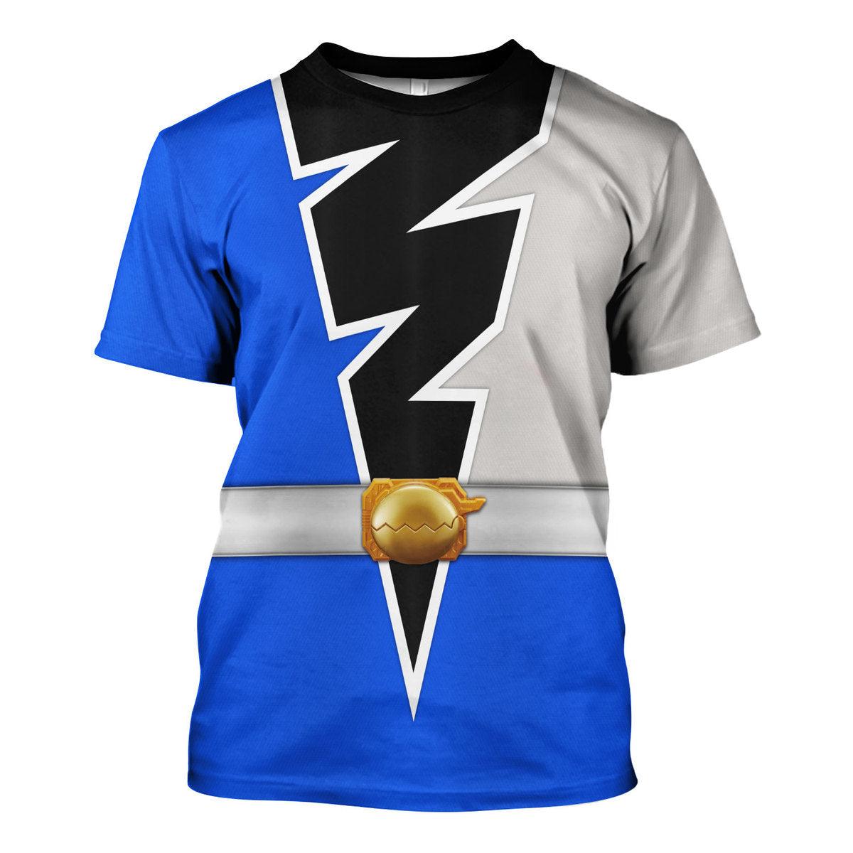 Gearhomie Blue Ollie Ranger Dino Fury Hoodies Sweatshirt T-Shirt Zip Hoodies Sweatpants - Gearhomie.com