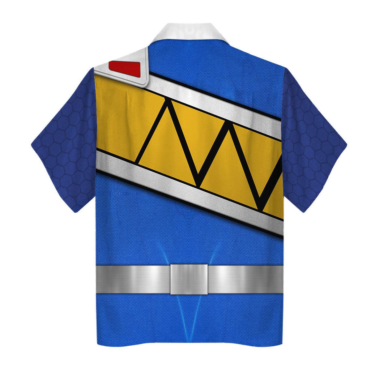  CustomsPig Blue Power Rangers Dino Charge Hoodies Sweatshirt T-shirt Hawaiian -  CustomsPig.com