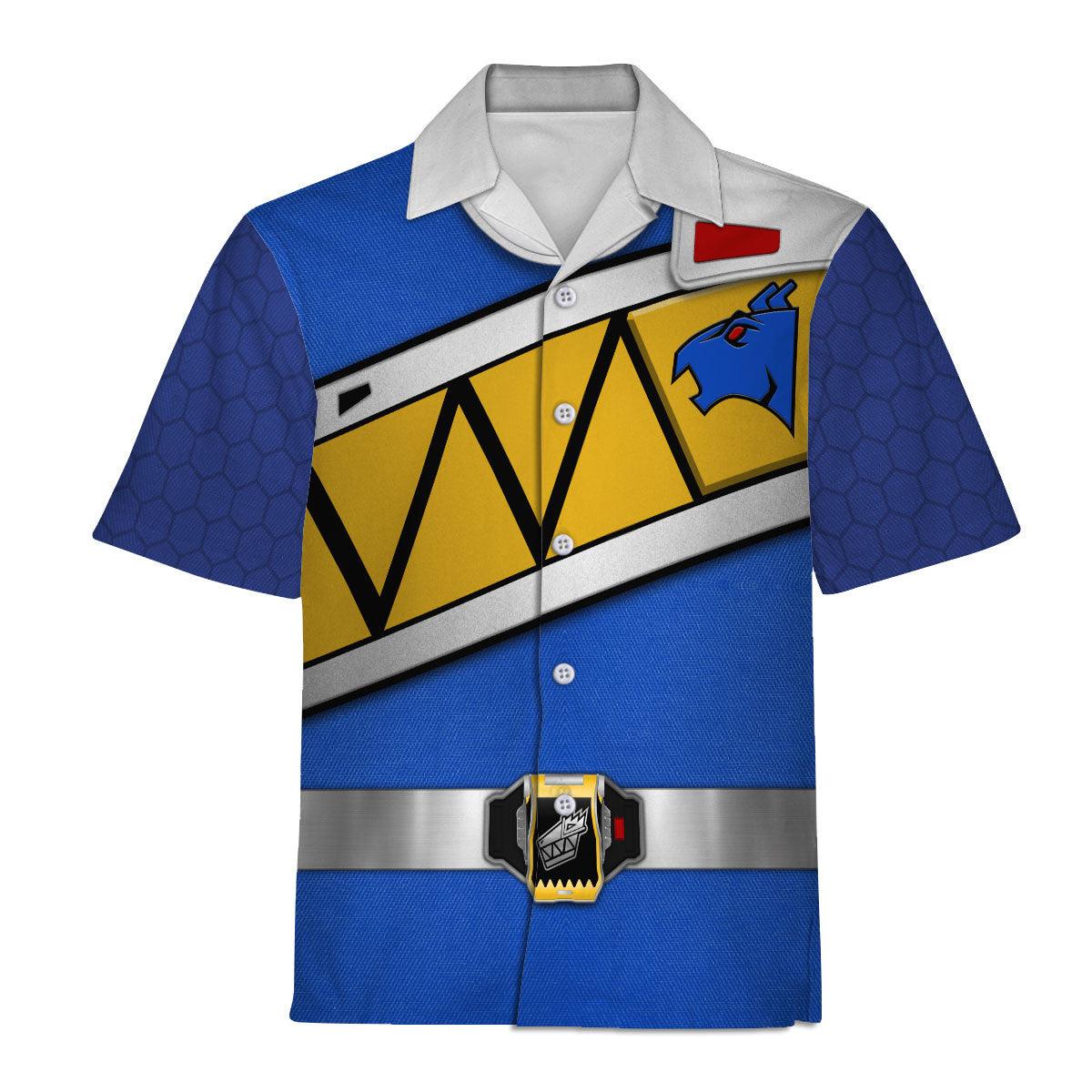  CustomsPig Blue Power Rangers Dino Charge Hoodies Sweatshirt T-shirt Hawaiian -  CustomsPig.com
