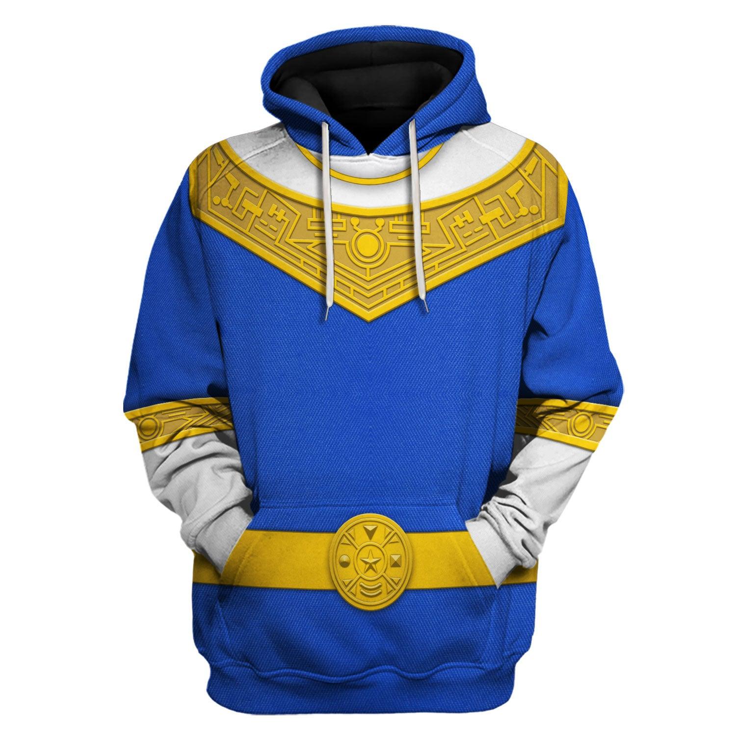  CustomsPig Blue Power Rangers Zeo Hoodies Sweatshirt T-shirt Hawaiian Tracksuit -  CustomsPig.com