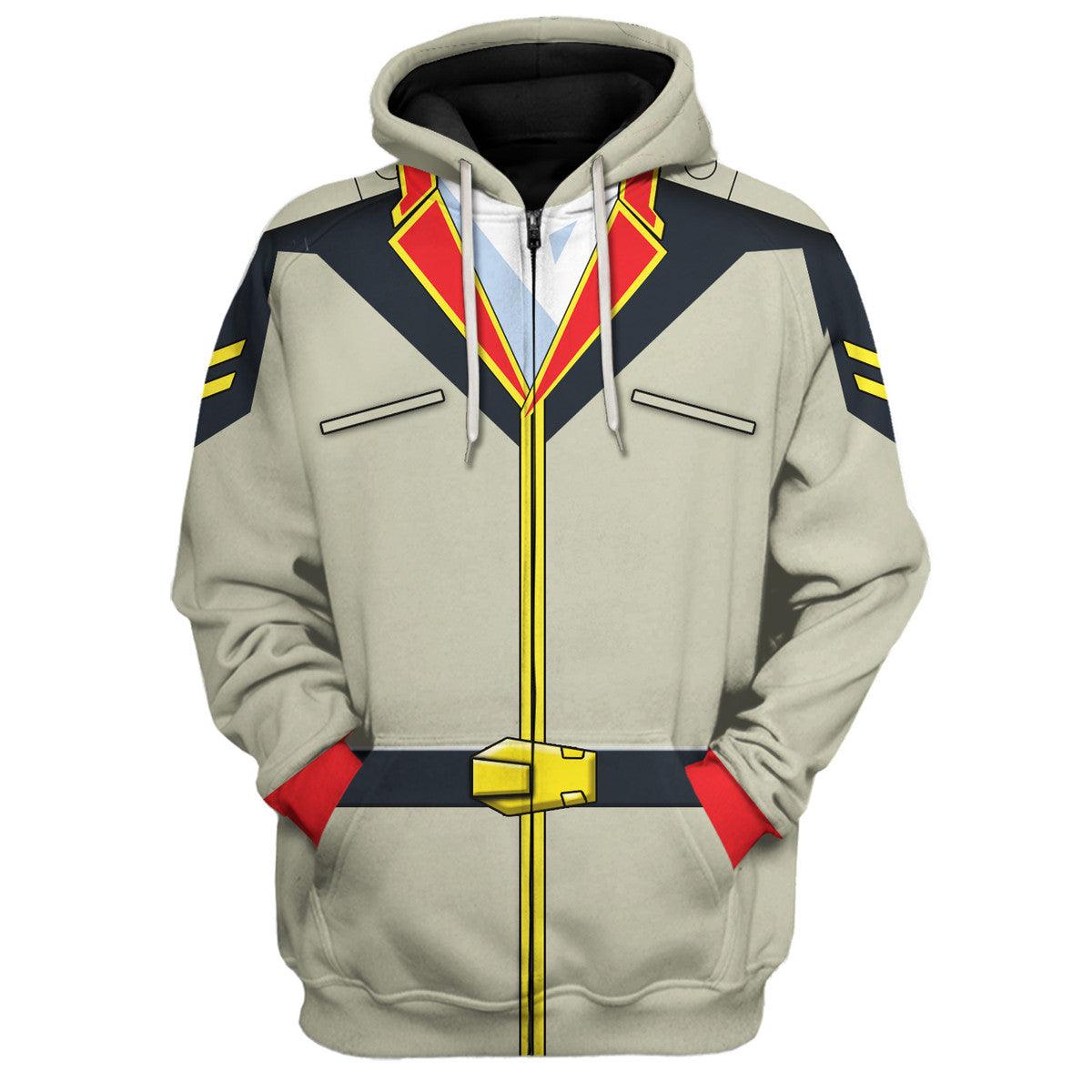 CustomsPig Bright Noa Mobile Suit Gundam Costume All Over Print Tracksuit Hoodie - CustomsPig