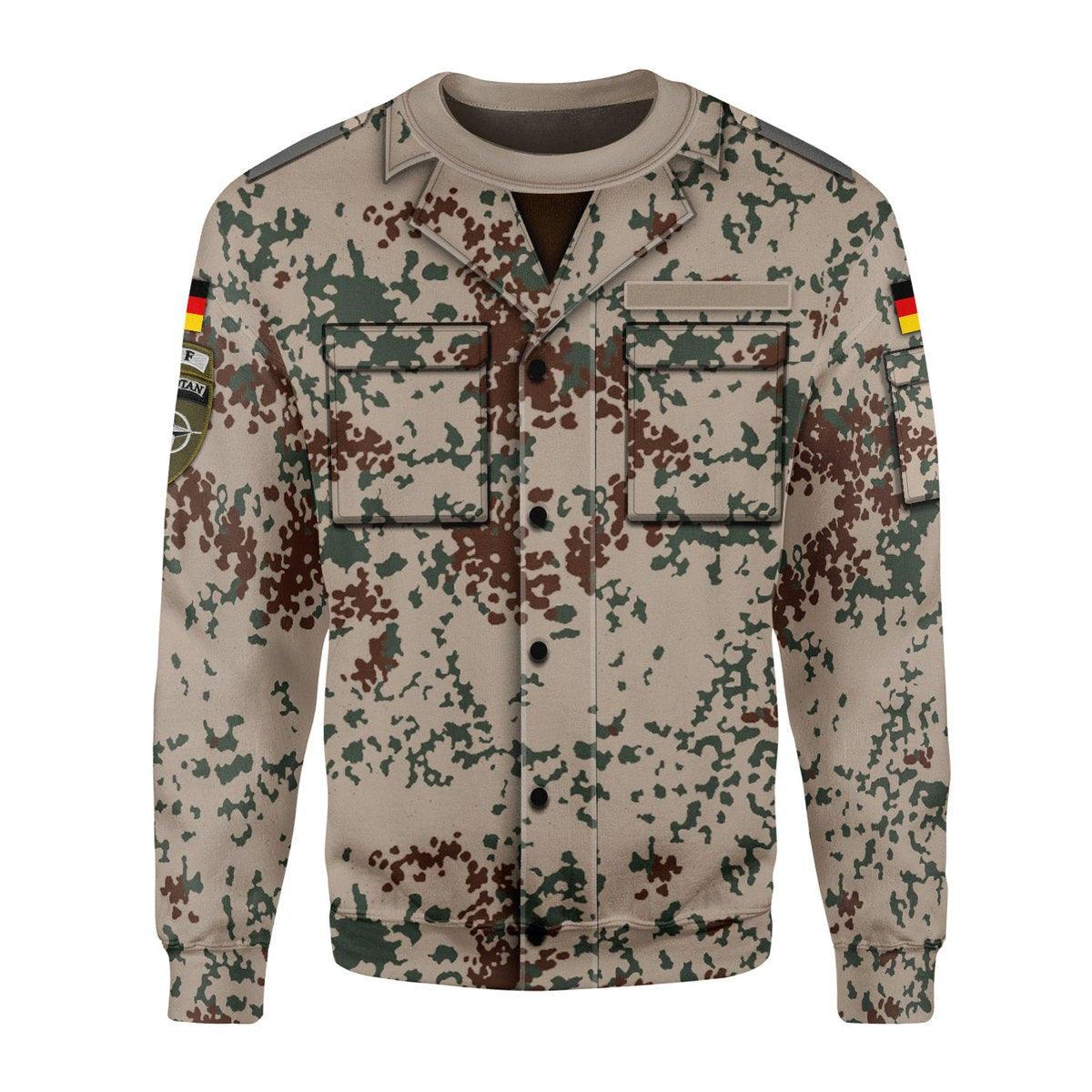  CustomsPig Bundeswehr Afghanistan Uniform Costume Hoodie Sweatshirt T-Shirt Tracksuit -  CustomsPig.com