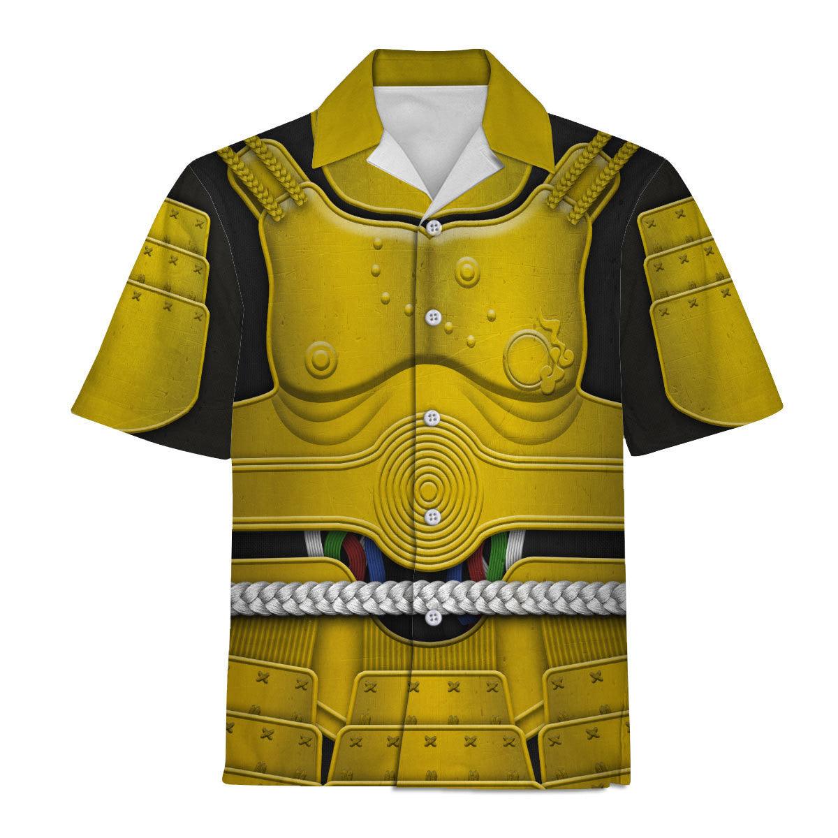 Gearhomie C-3PO Samurai Costume Hoodie Sweatshirt T-Shirt Sweatpants - Gearhomie.com