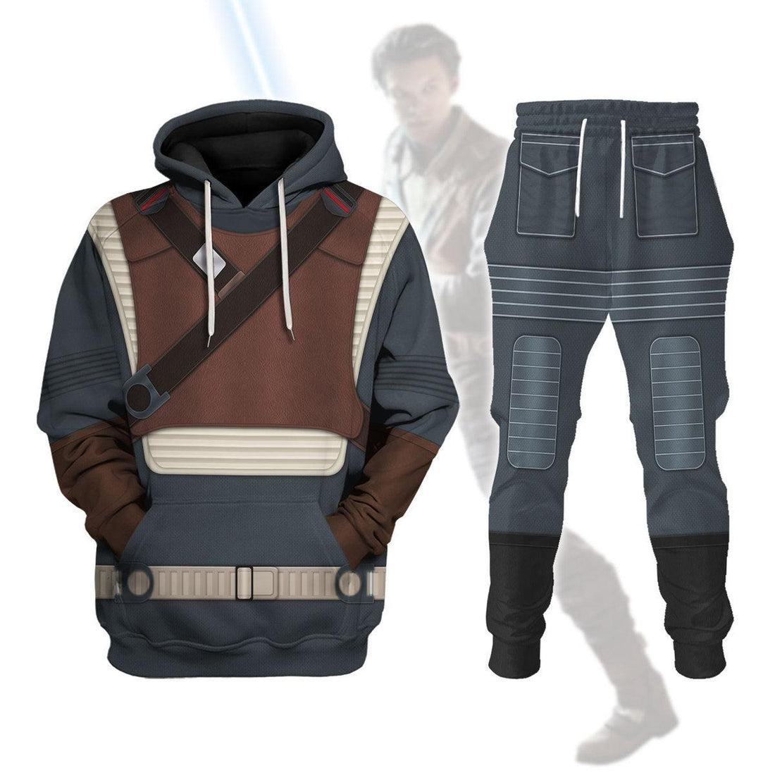 Gearhomie Cal Kestis's Jedi Costume Hoodie Sweatshirt T-Shirt Sweatpants - Gearhomie.com