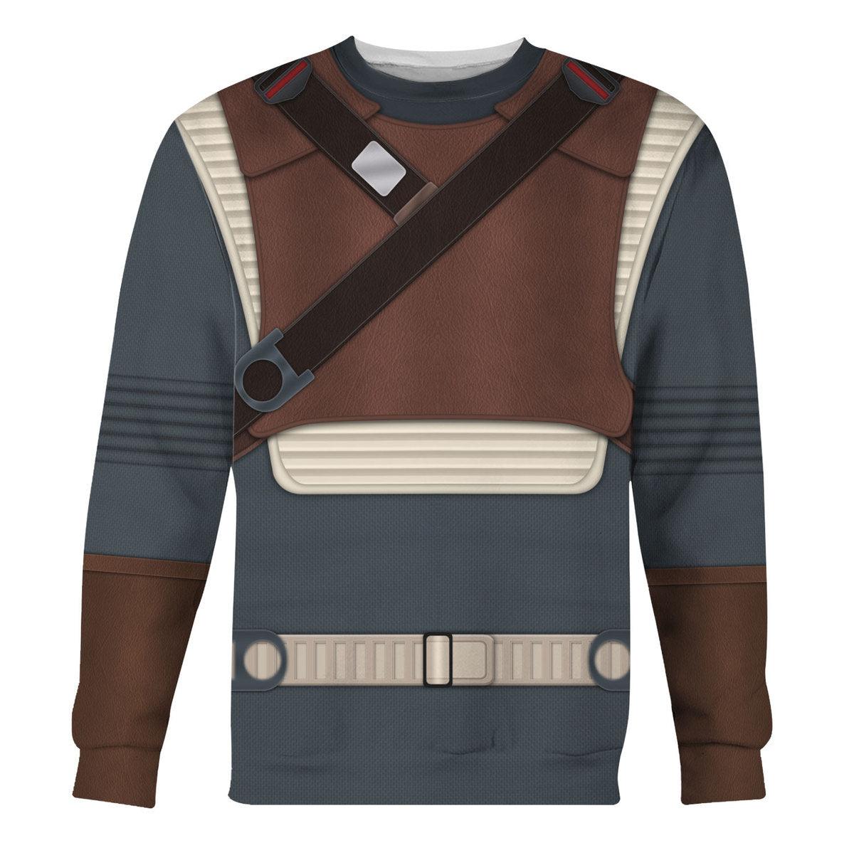 Gearhomie Cal Kestis's Jedi Costume Hoodie Sweatshirt T-Shirt Sweatpants - Gearhomie.com