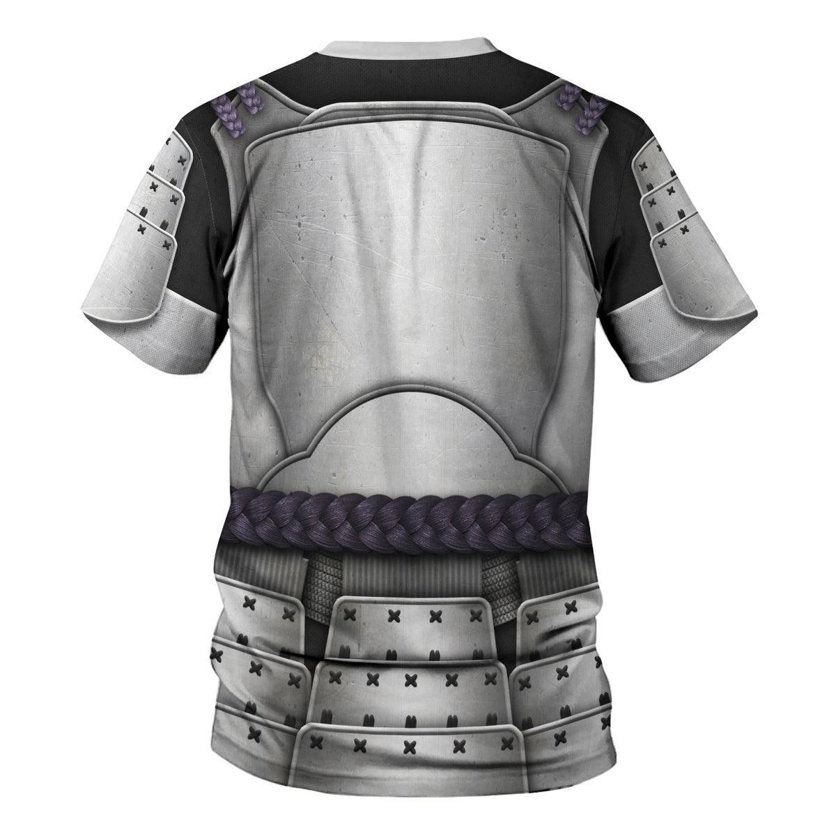 Gearhomie Captain Phasma Samurai Costume Hoodie Sweatshirt T-Shirt Sweatpants - Gearhomie.com