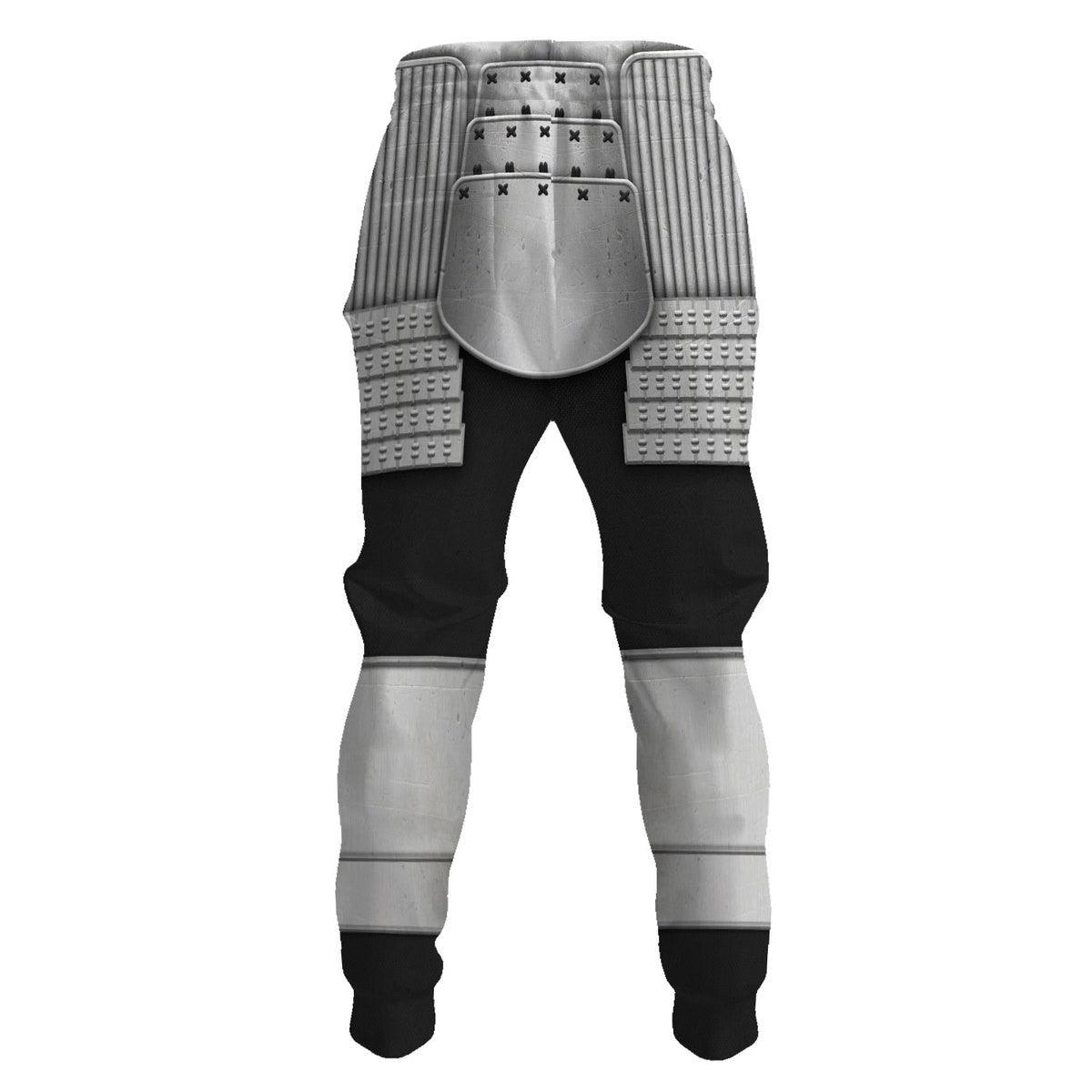 Gearhomie Captain Phasma Samurai Costume Hoodie Sweatshirt T-Shirt Sweatpants - Gearhomie.com