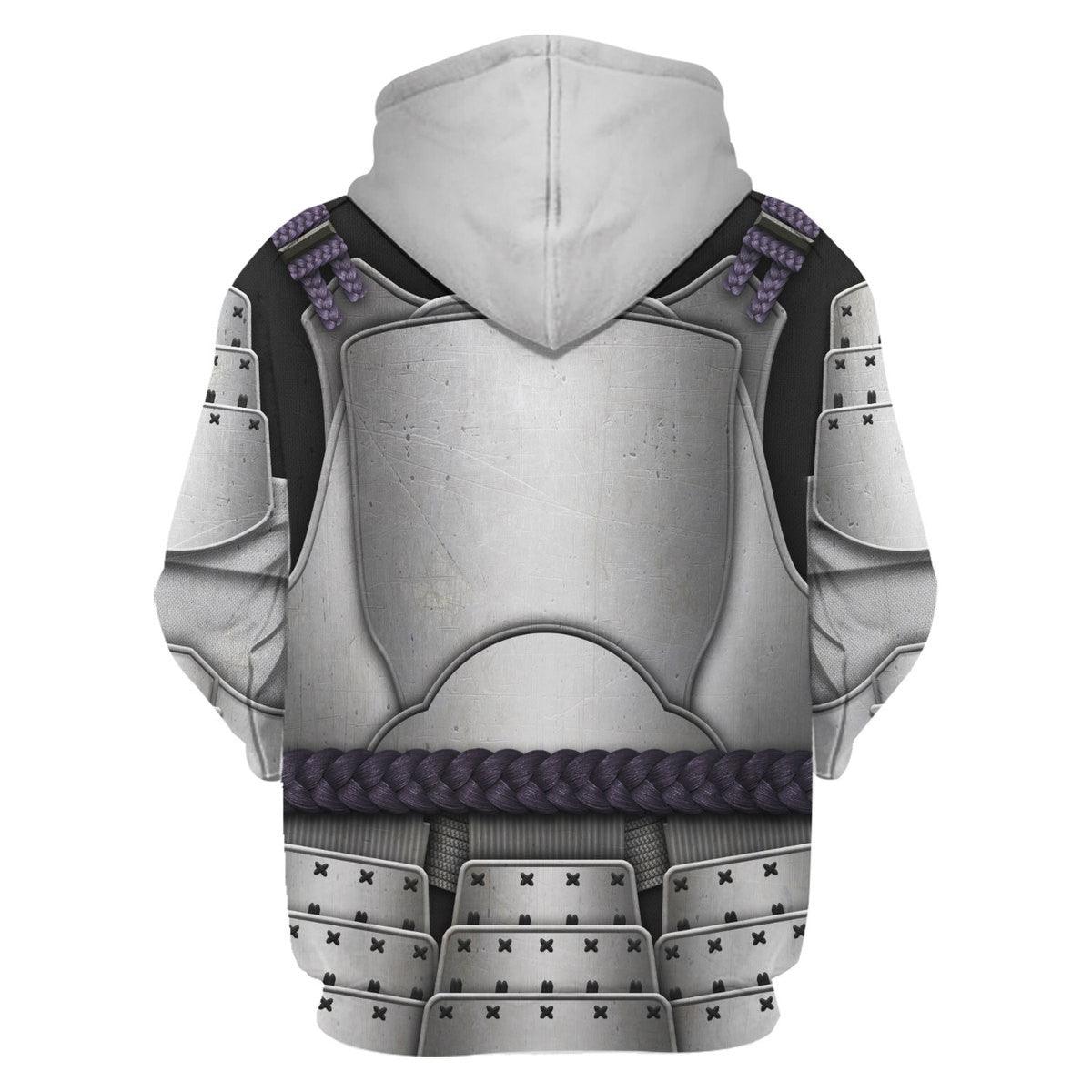 Gearhomie Captain Phasma Samurai Costume Hoodie Sweatshirt T-Shirt Sweatpants - Gearhomie.com