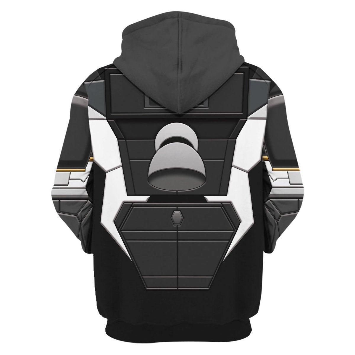 Gearhomie Char's Zaku II Mobile Suit Gundam Costume All Over Print Tracksuit Hoodie - DucG
