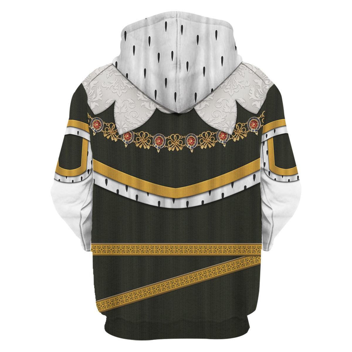 Gearhomie Charles I of England Costume Hoodie Sweatshirt T-Shirt Tracksuit - Gearhomie.com