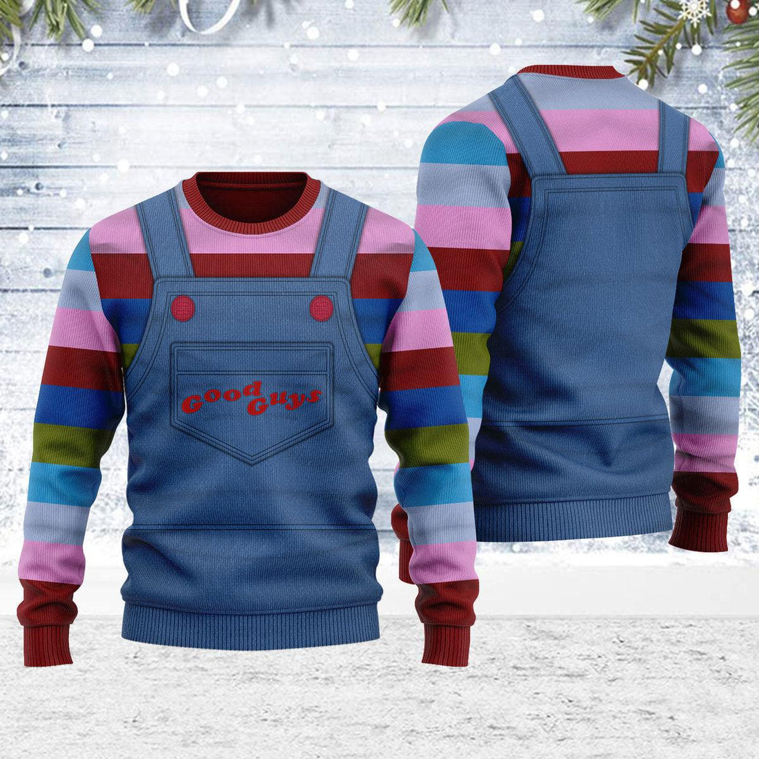 Gearhomie Chucky Ugly Christmas Sweater - Gearhomie.com