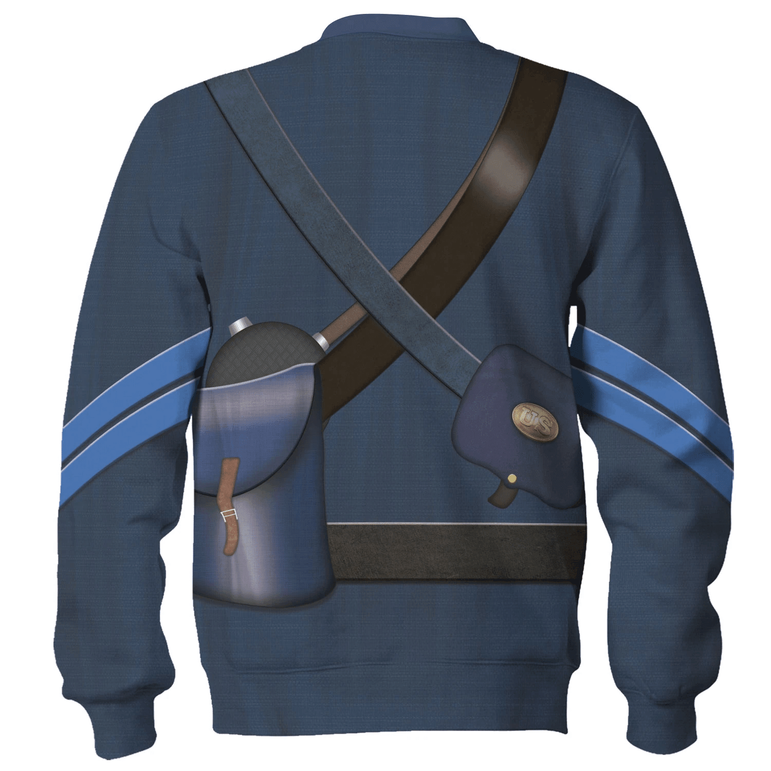 Gearhomie Civil Wars of Blue Union Infantryman Costume Hoodie Sweatshirt T-Shirt Tracksuit - Gearhomie.com