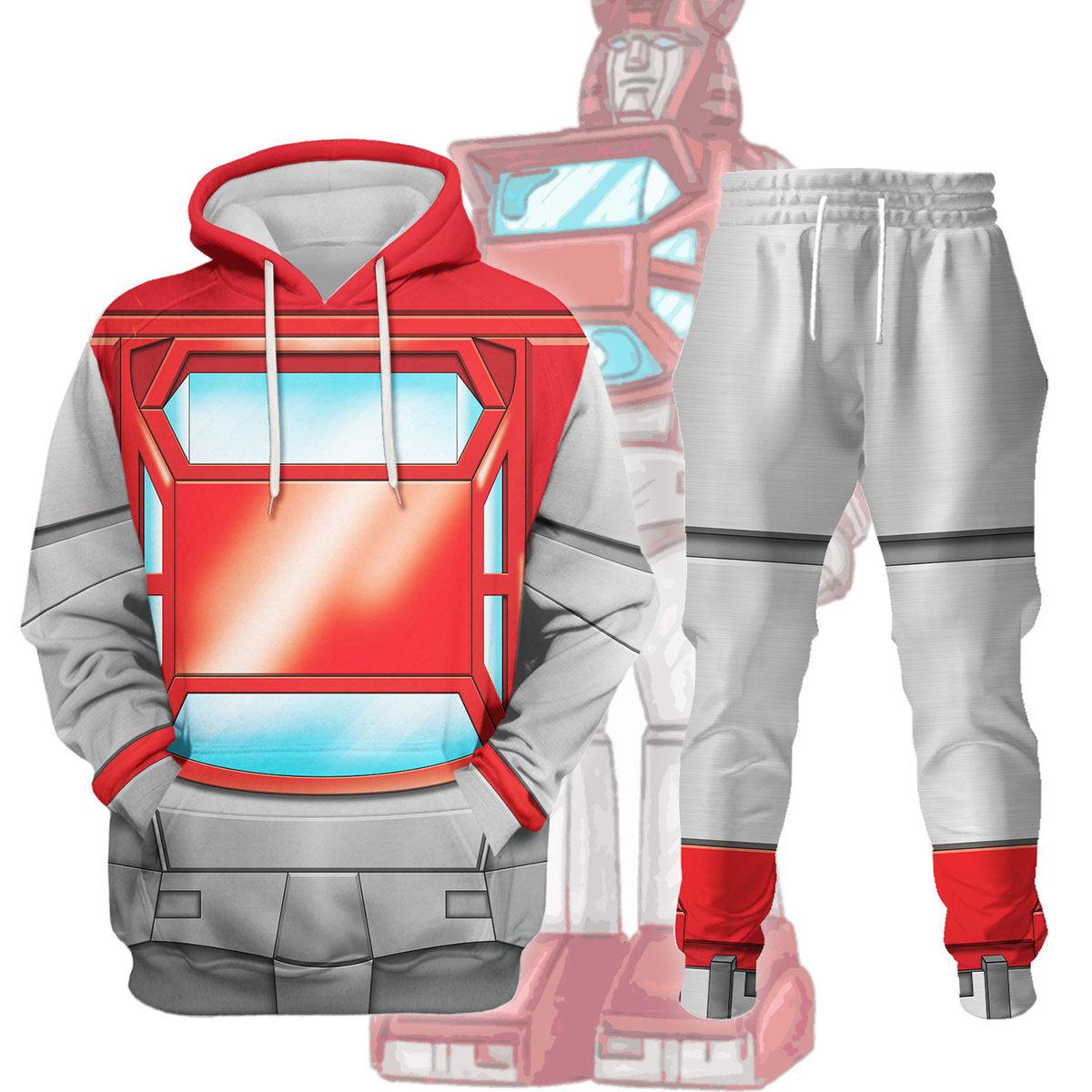  CustomsPig Cliffjumper G1 Costume Cosplay Hoodie Tracksuit -  CustomsPig