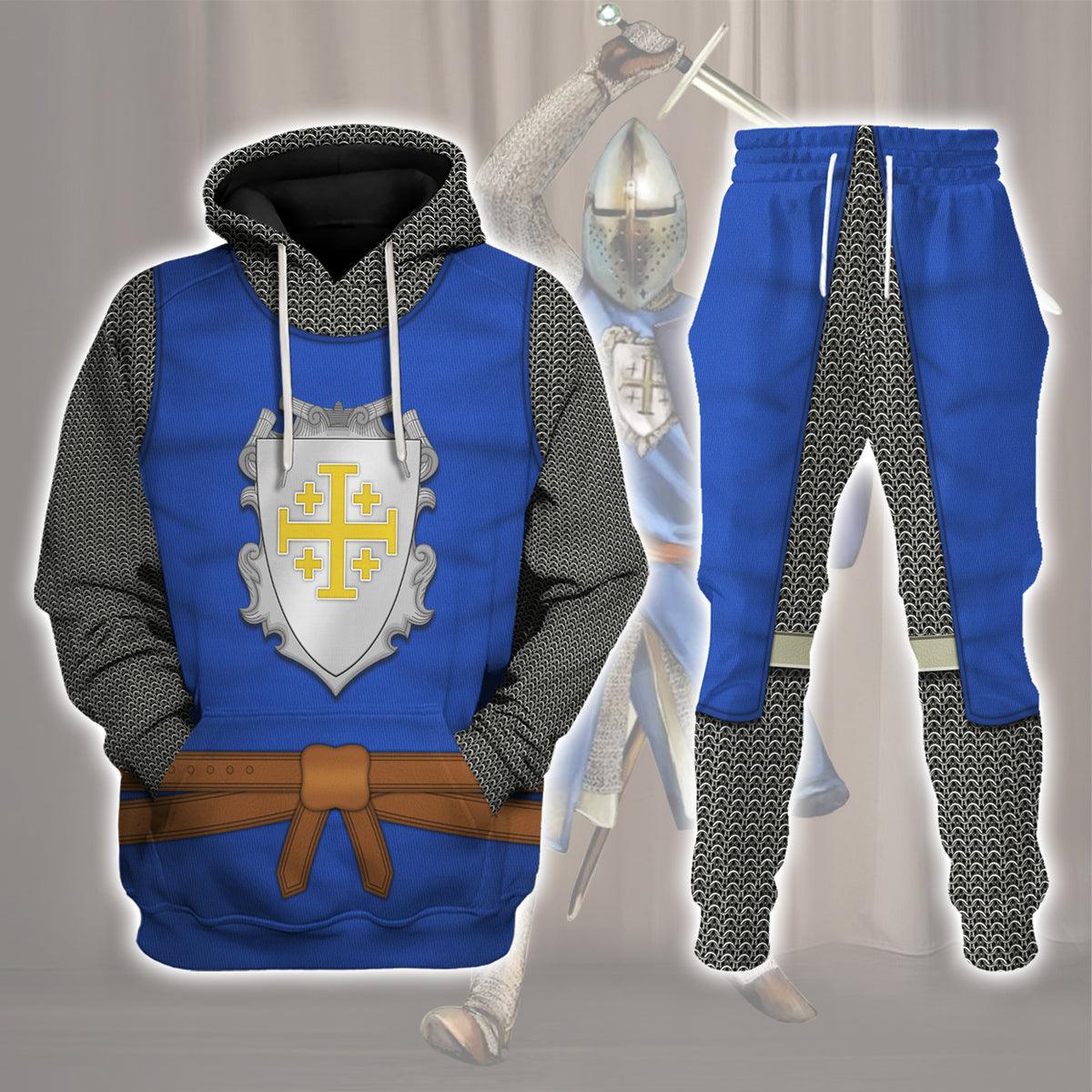Gearhomie County of Edessa Knight Costume Hoodie Sweatshirt T-Shirt Tracksuit - Gearhomie.com