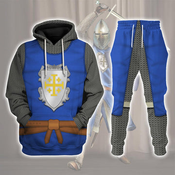 Gearhomie County of Edessa Knight Costume Hoodie Sweatshirt T-Shirt Tracksuit - Gearhomie.com