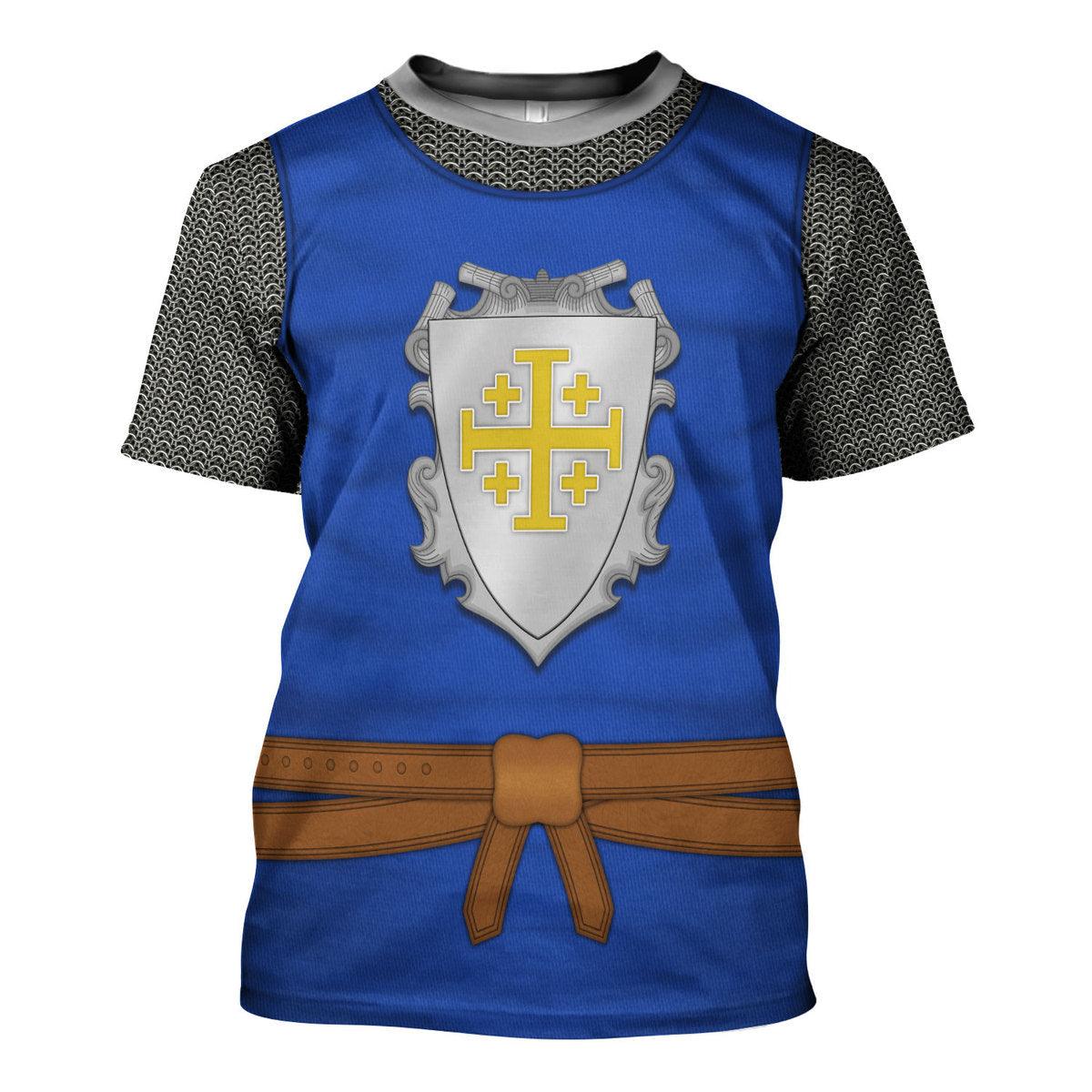 Gearhomie County of Edessa Knight Costume Hoodie Sweatshirt T-Shirt Tracksuit - Gearhomie.com