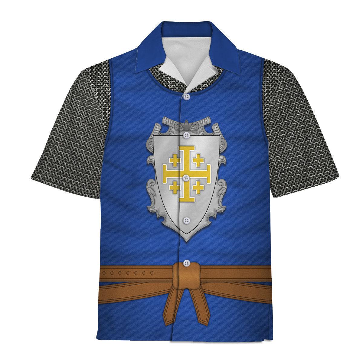 Gearhomie County of Edessa Knight Costume Hoodie Sweatshirt T-Shirt Tracksuit - Gearhomie.com