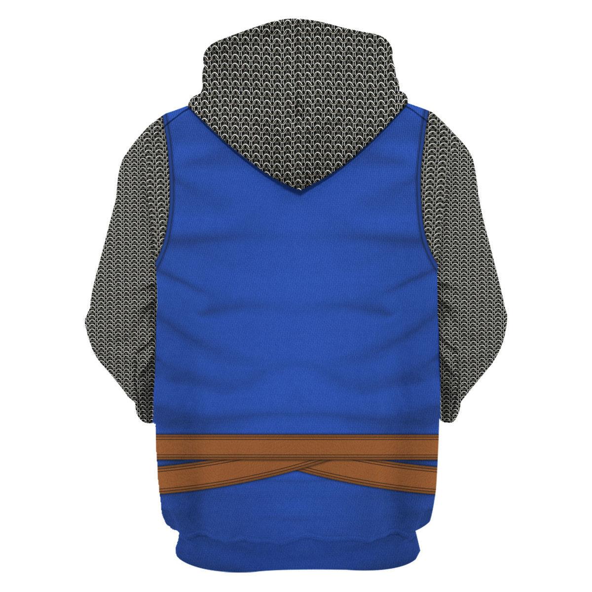 Gearhomie County of Edessa Knight Costume Hoodie Sweatshirt T-Shirt Tracksuit - Gearhomie.com