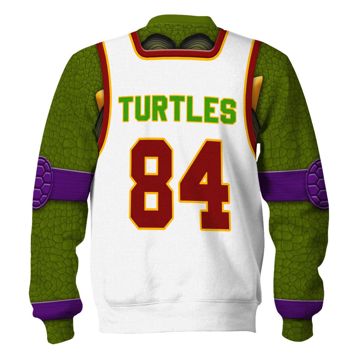 Gearhomie Customizable Name & Number TMNT Costume Hoodies, Sweatshirts, T-Shirts, and Sweatpants by Gearhomie - Gearhomie.com