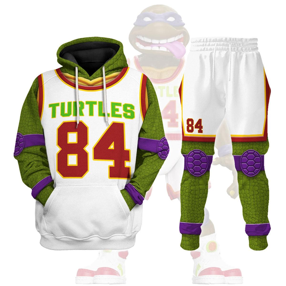 Gearhomie Customizable Name & Number TMNT Costume Hoodies, Sweatshirts, T-Shirts, and Sweatpants by Gearhomie - Gearhomie.com