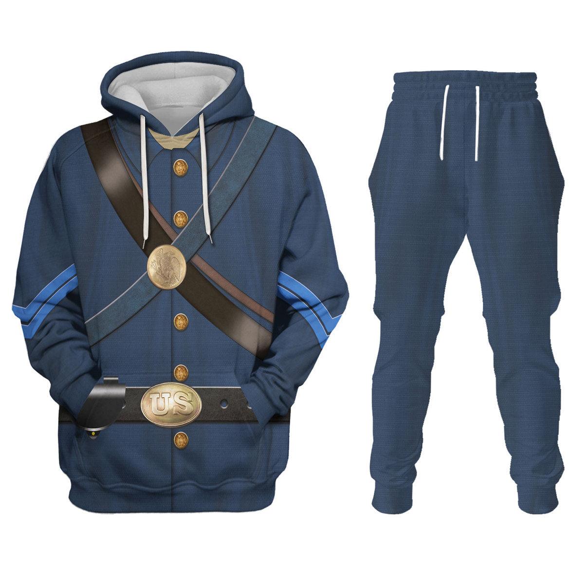Gearhomie CW Uniforms of Blue Uniform All Over Print Hoodie Sweatshirt T-Shirt Tracksuit - Gearhomie.com