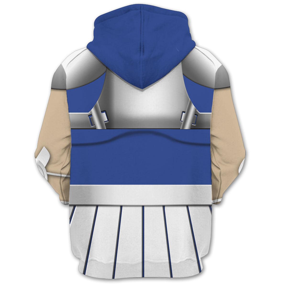 Gearhomie Cygnus Hyoga Saint Seiya Costume Hoodie Sweatshirt T-Shirt Tracksuit - DucG