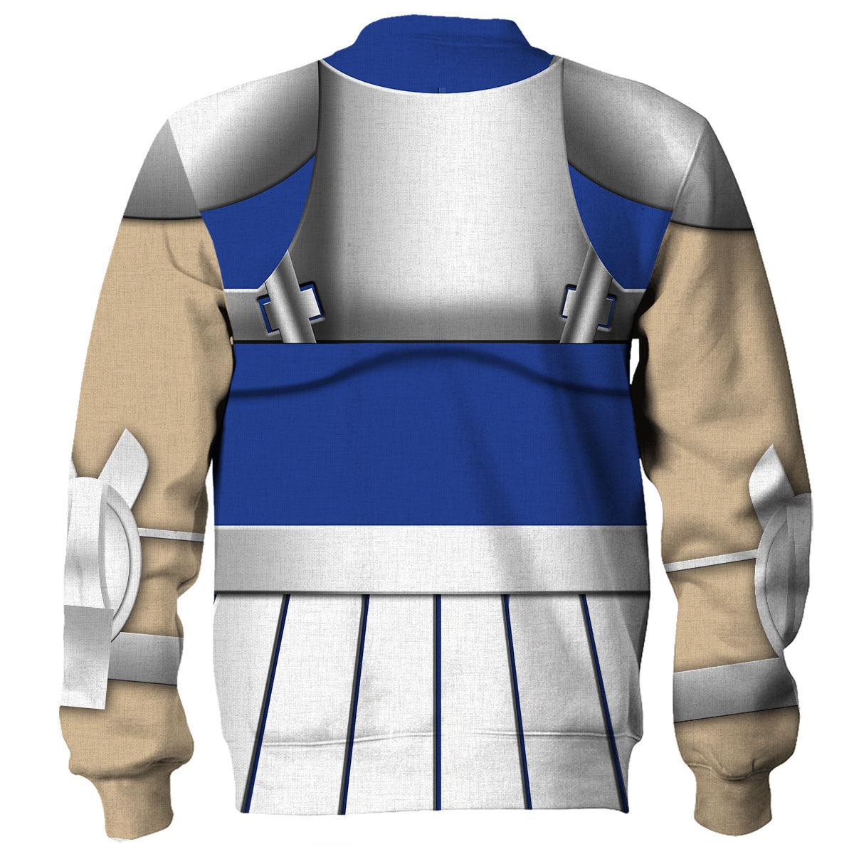 Gearhomie Cygnus Hyoga Saint Seiya Costume Hoodie Sweatshirt T-Shirt Tracksuit - DucG