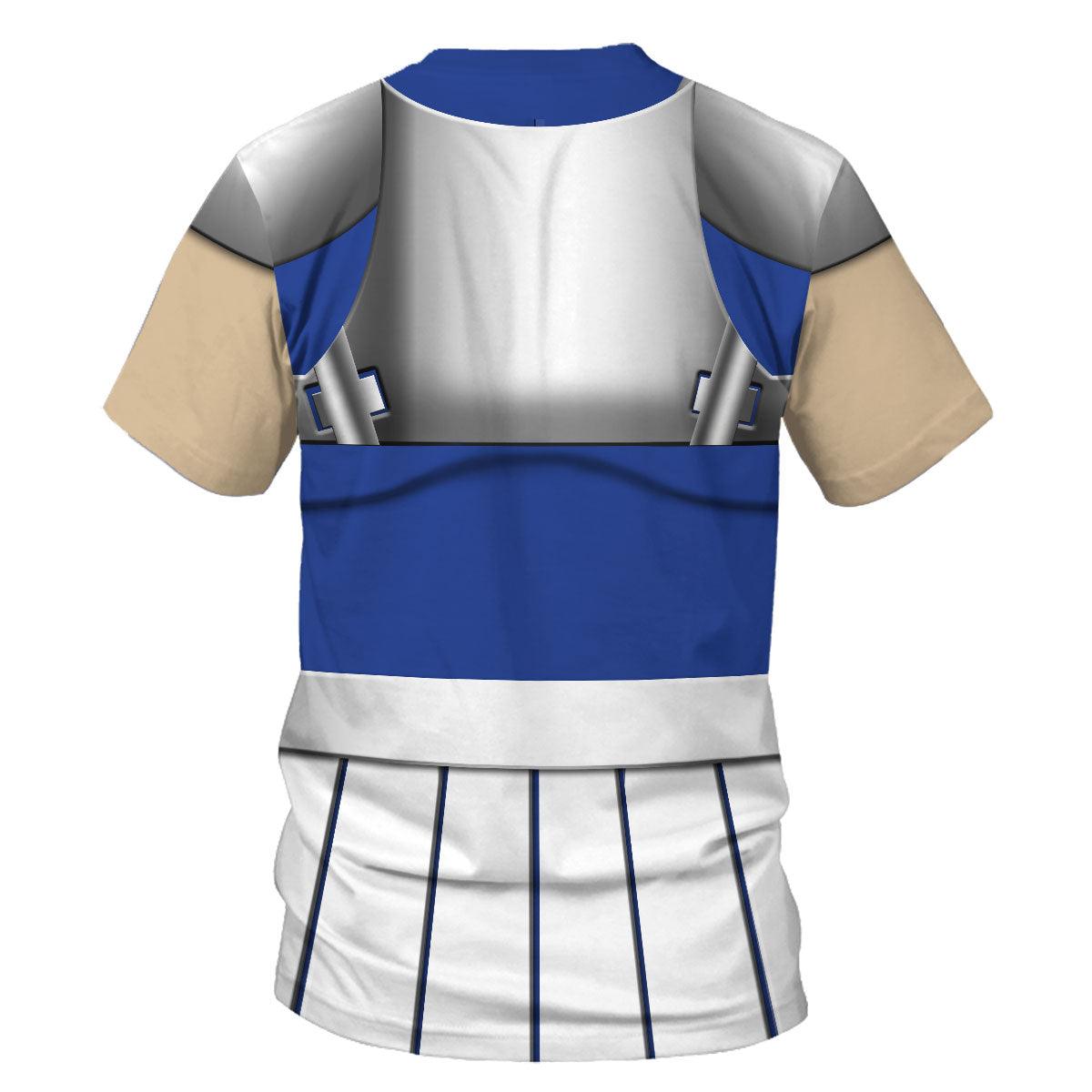 Gearhomie Cygnus Hyoga Saint Seiya Costume Hoodie Sweatshirt T-Shirt Tracksuit - DucG