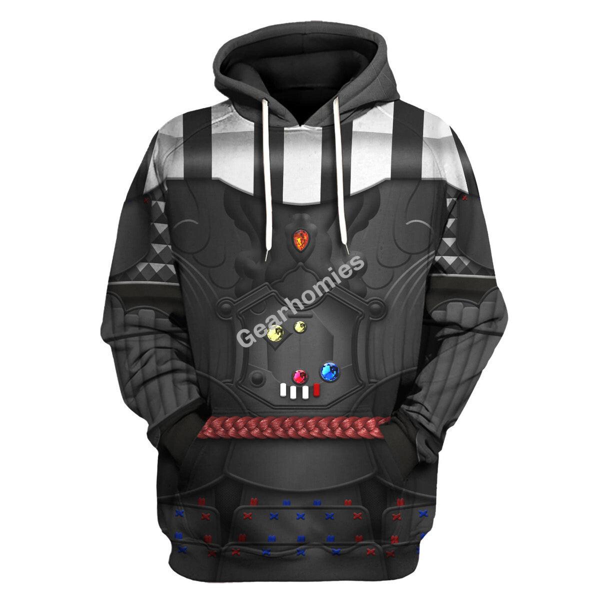 Gearhomie Darth Vader Samurai Costume Hoodie Sweatshirt T-Shirt Sweatpants - Gearhomie.com