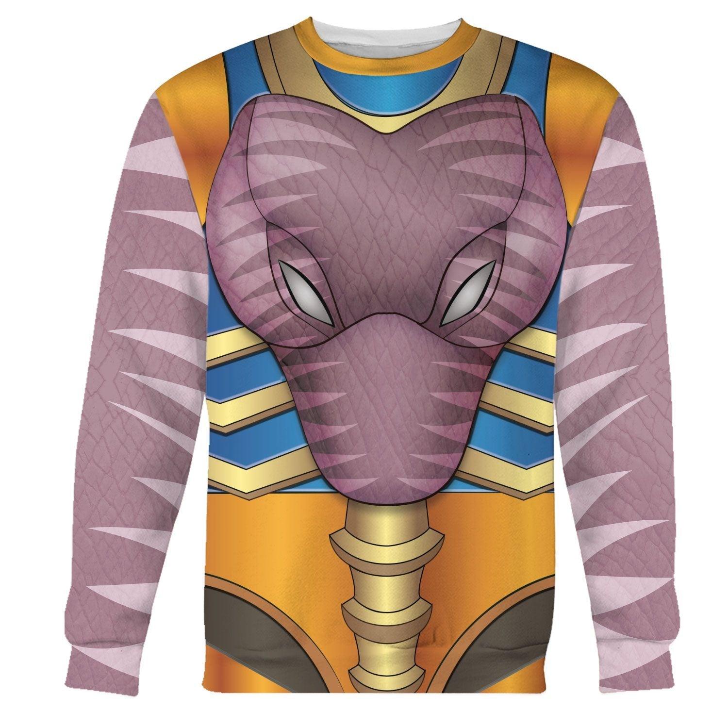 Gearhomie Dinobot Beast Wars Costume Cosplay Hoodie Tracksuit - DucG