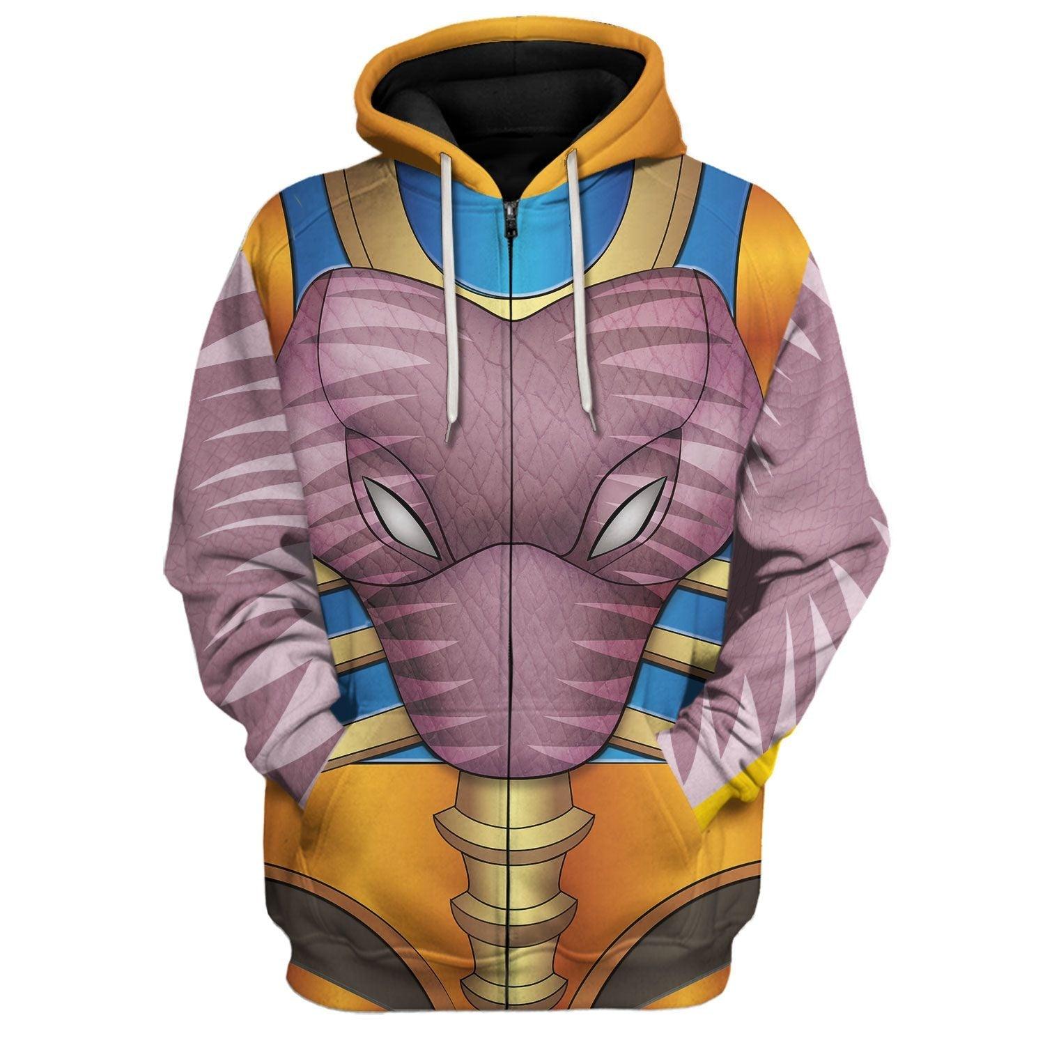 Gearhomie Dinobot Beast Wars Costume Cosplay Hoodie Tracksuit - DucG