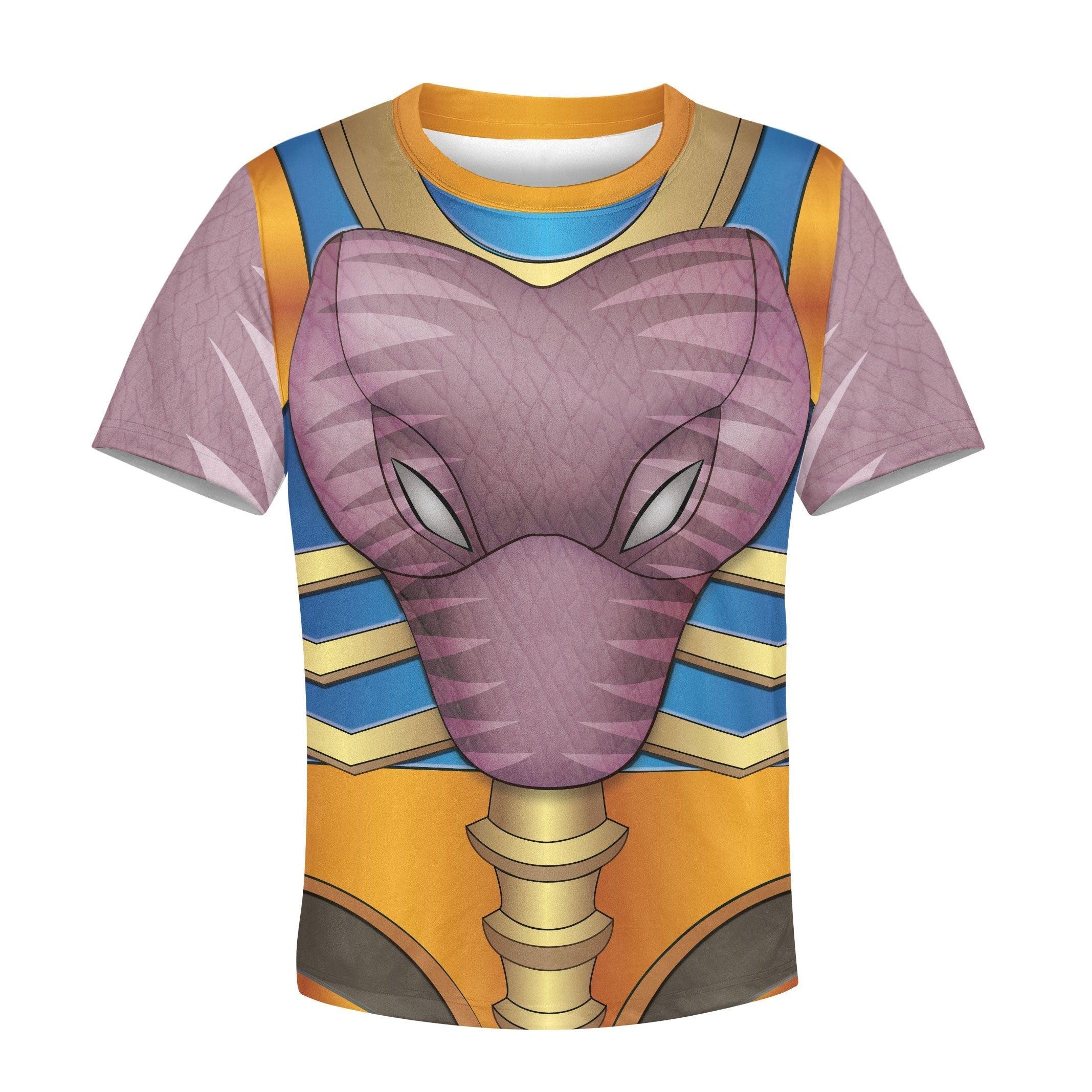 Gearhomie Dinobot Beast Wars Kid Costume Cosplay Hoodie Sweatshirt T-Shirt - Gearhomie.com