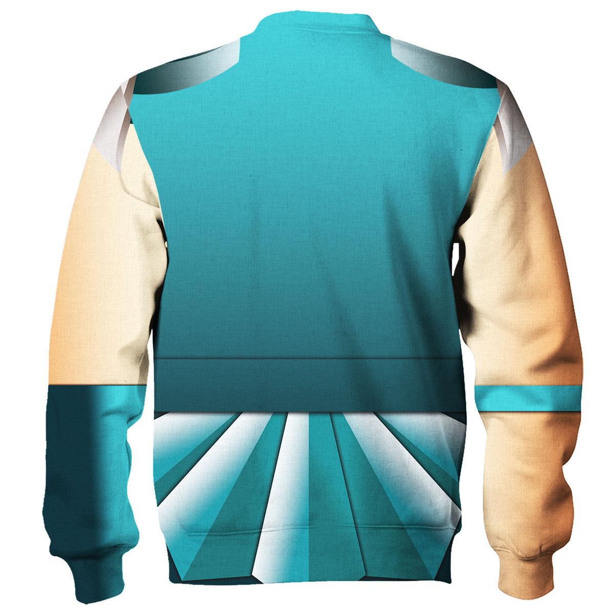 CustomsPig Dragon Shiry�? Saint Seiya Costume Hoodie Sweatshirt T-Shirt Tracksuit - DucG