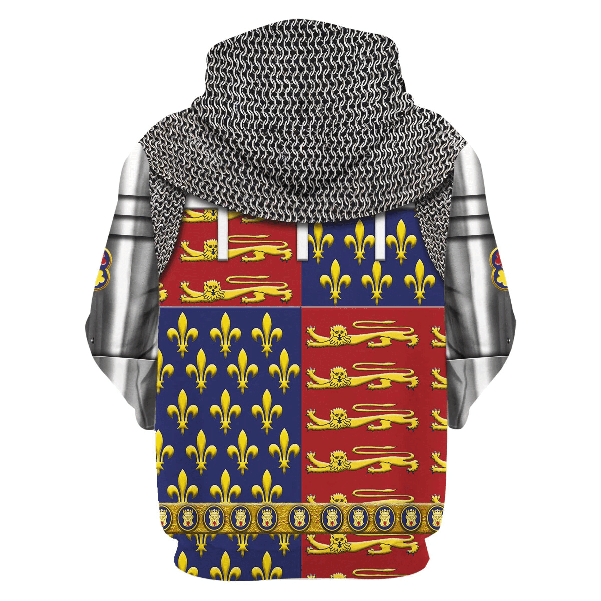 Gearhomie Edward The Black Prince Armor Costume Hoodie Sweatshirt T-Shirt Tracksuit - Gearhomie.com