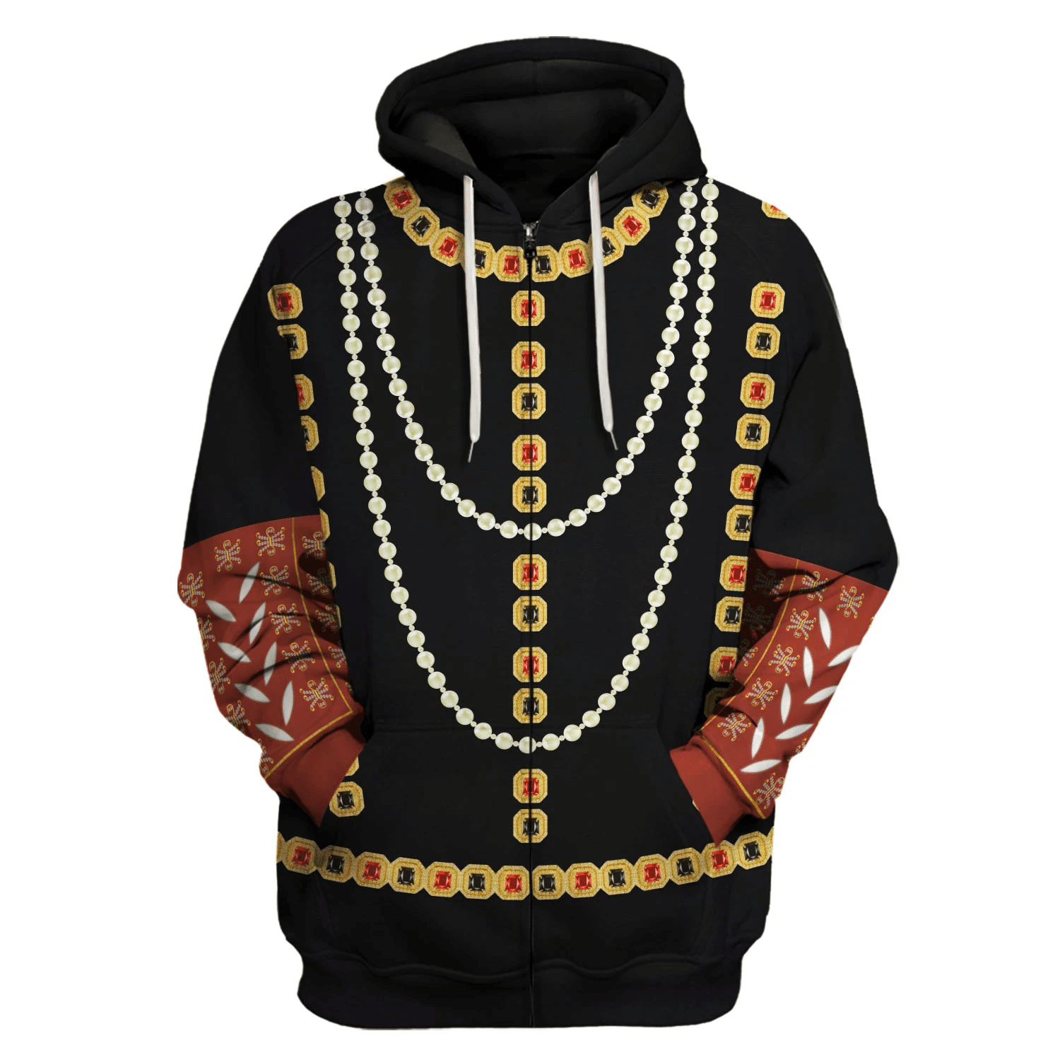 Gearhomie Elisabeth of Valois Queen of Spain Costume Hoodie Sweatshirt T-Shirt Tracksuit - Gearhomie.com